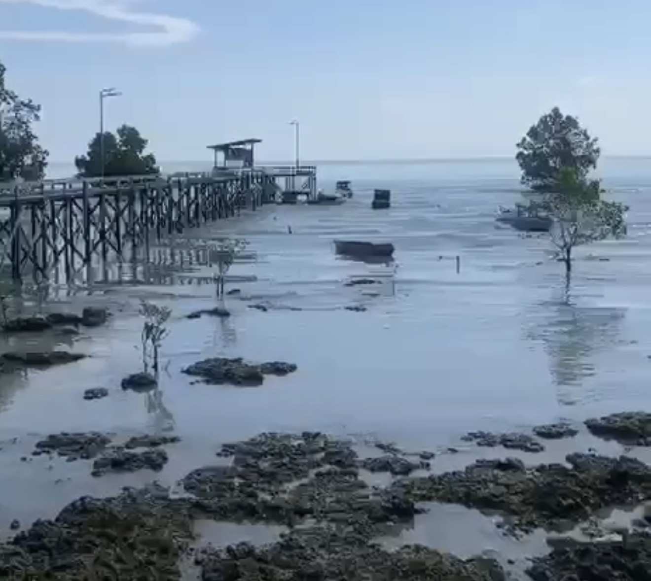 Berau Waspada Tsunami, Fenomena Pasang Surut Air Laut Masih Intens