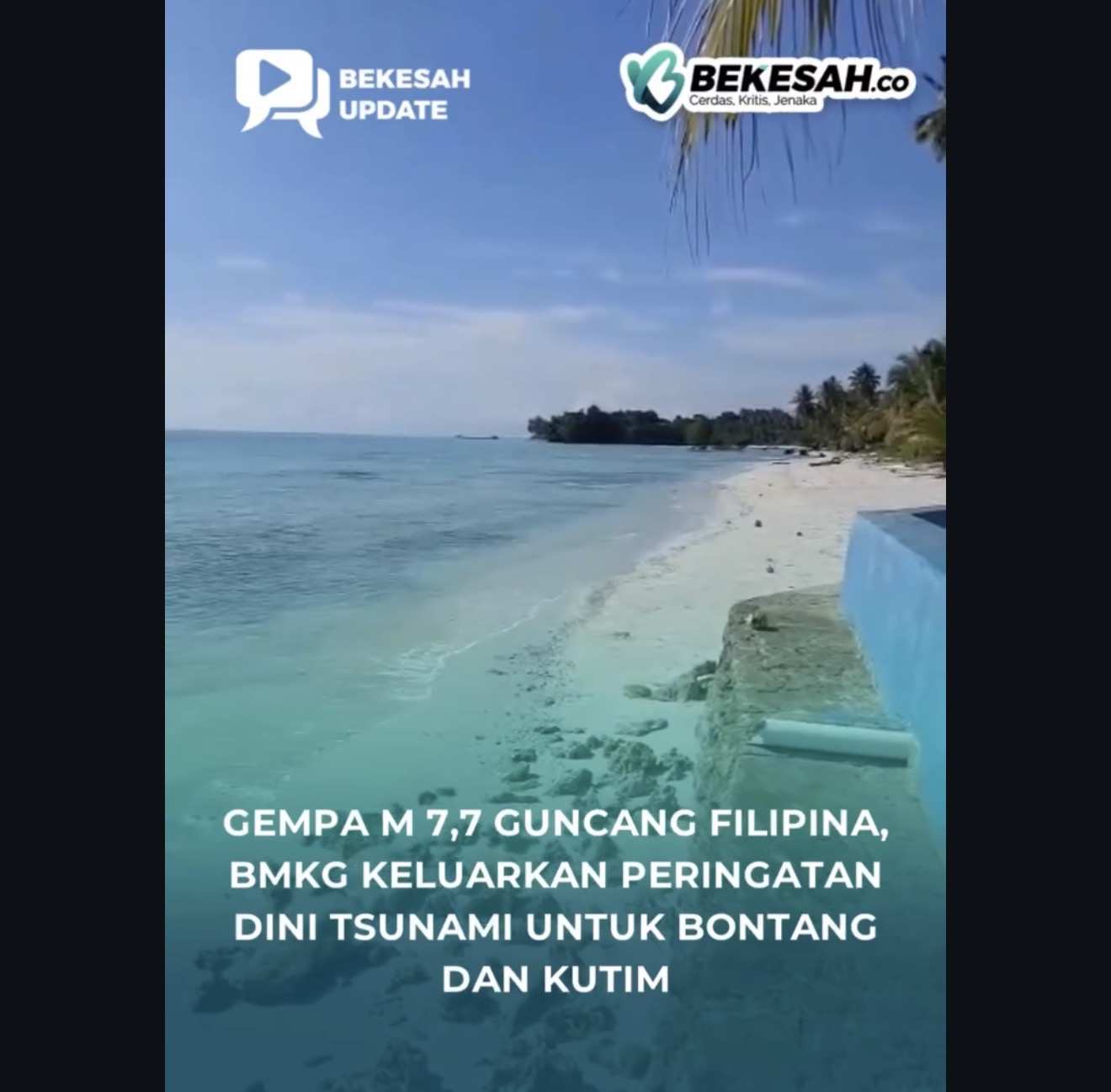 VIDEO: Gempa Bumi Guncang Filipina, BMKG Keluarkan Peringatan Dini Tsunami untuk Bontang dan Kutim