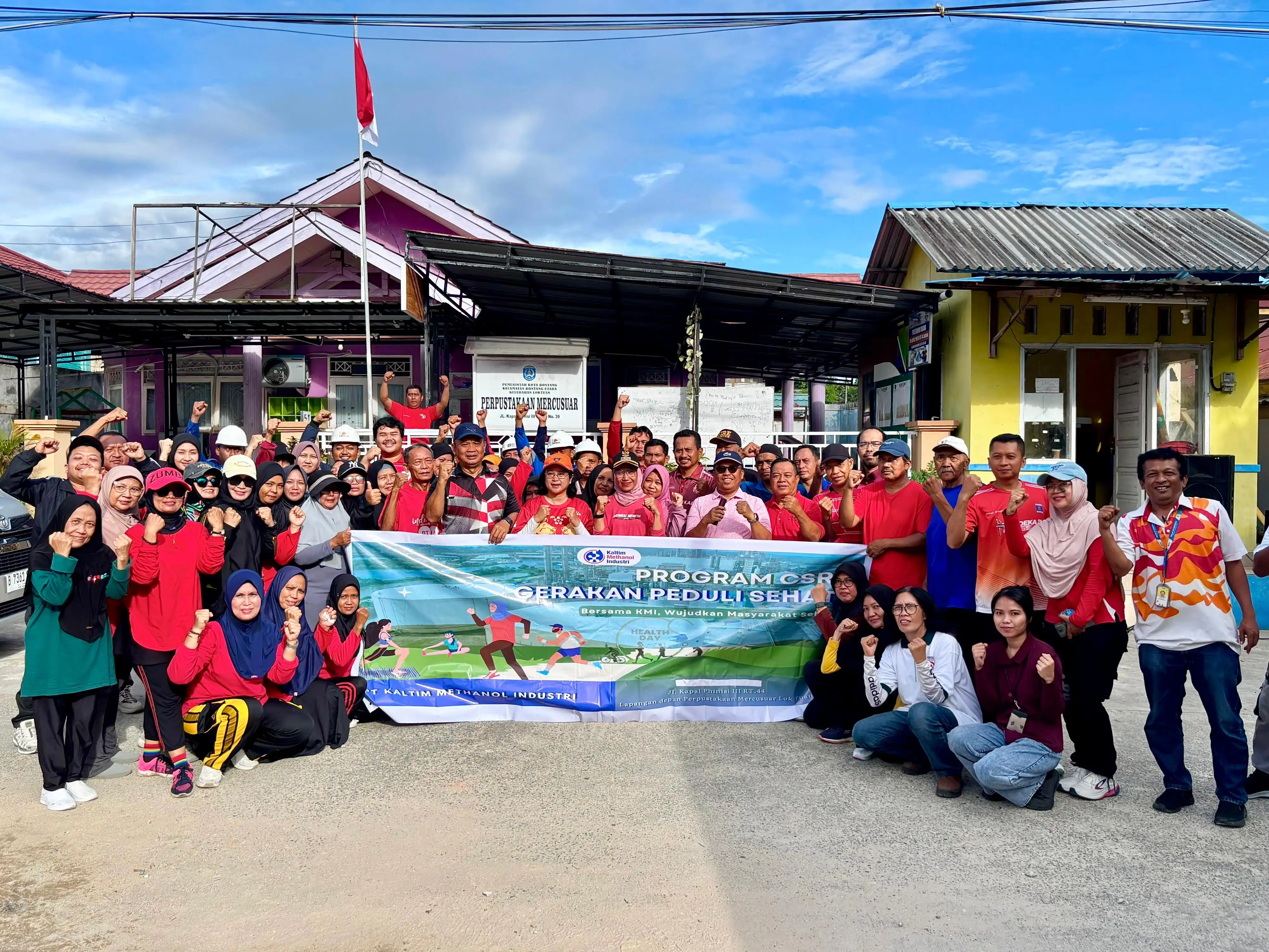 PT KMI Bersama Kelurahan Loktuan Laksanakan Gerakan Peduli Sehat untuk Tingkatkan Kualitas Hidup Masyarakat