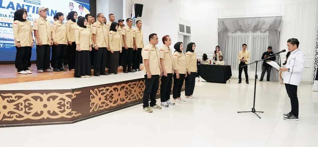 Pengurus IPF Bontang Resmi Dilantik, Ini Pesan Wakil Wali Kota