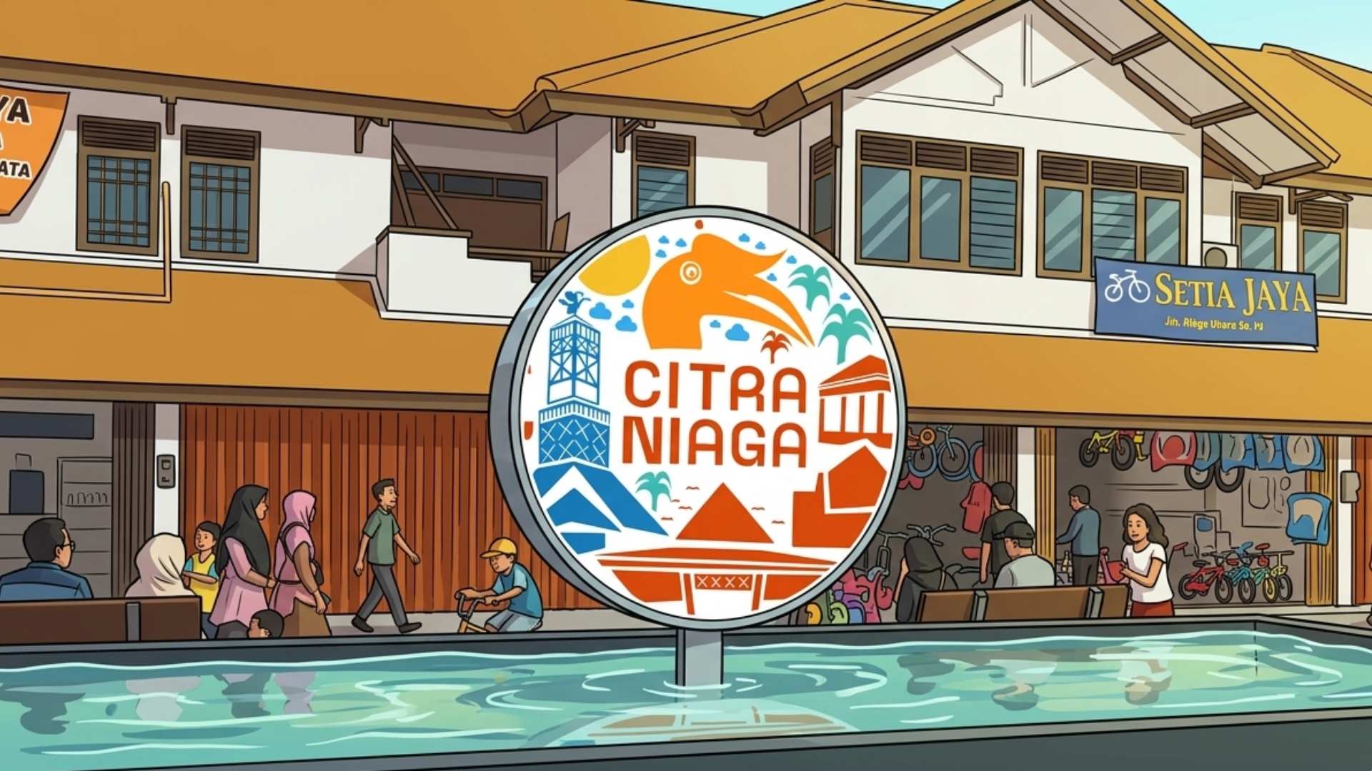 Jelajah Kota Lama Samarinda bersama KAGAMA (1)