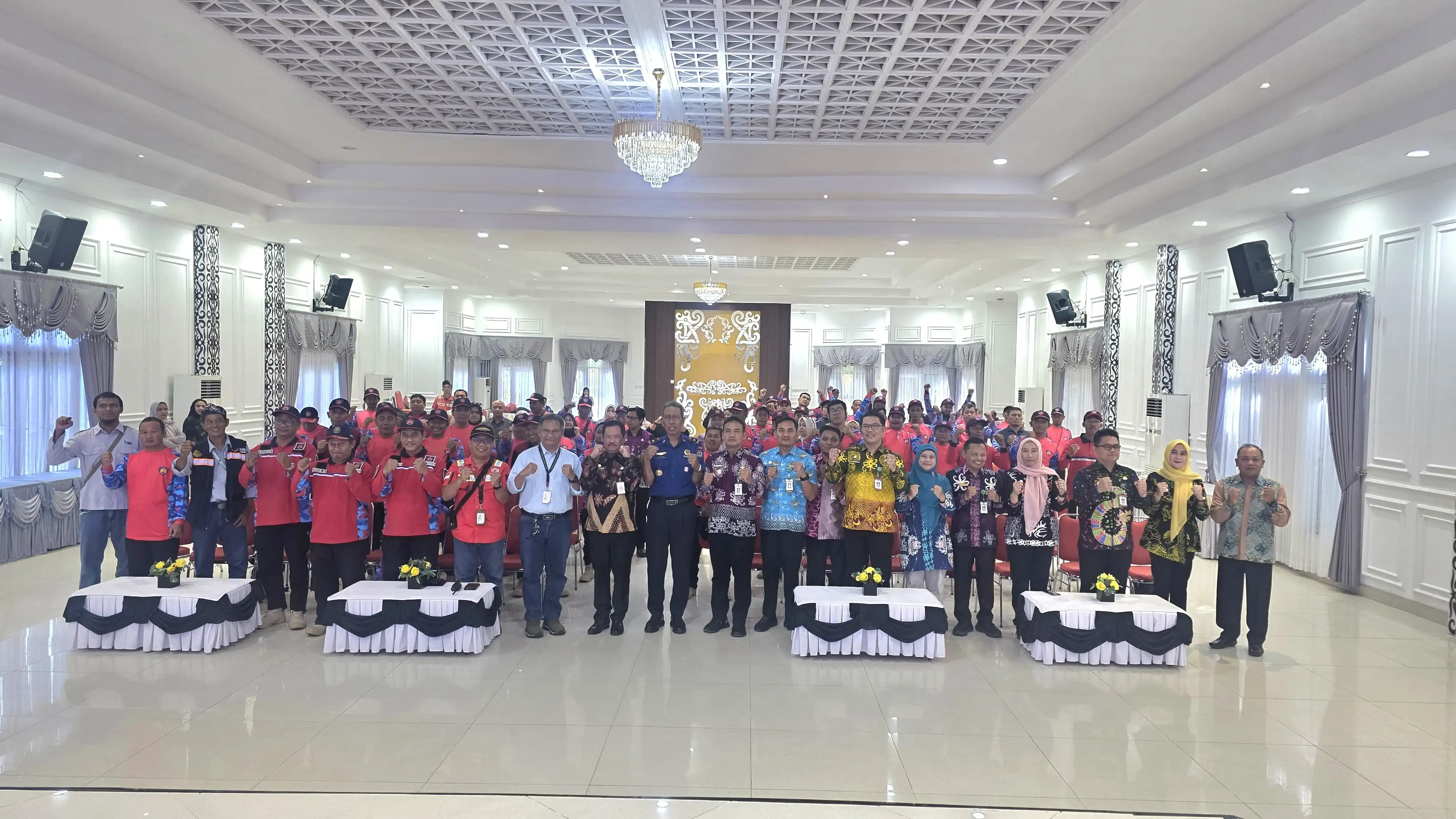 PT IMM dan Disdamkartan Bontang Perkuat Kapasitas Relawan Cegah Karhutla dan Selamatkan Korban Kedaruratan