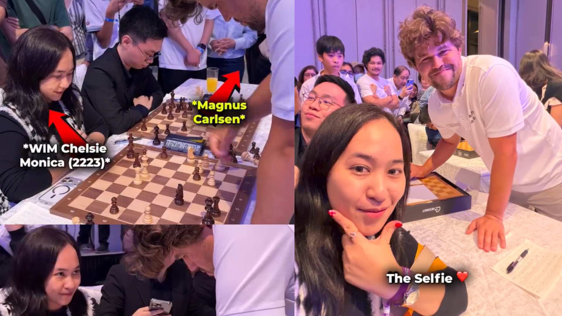 Wow! Perempuan Kaltim Kalahkan Pecatur Nomor 1 Dunia Magnus Carlsen
