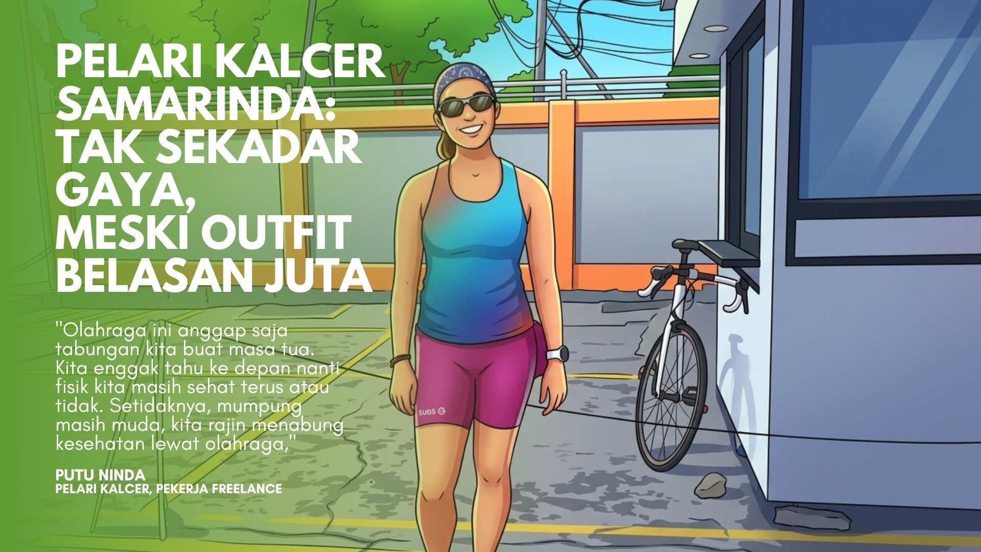 Pelari Kalcer Samarinda: Tak Sekadar Gaya, meski Outfit Belasan Juta