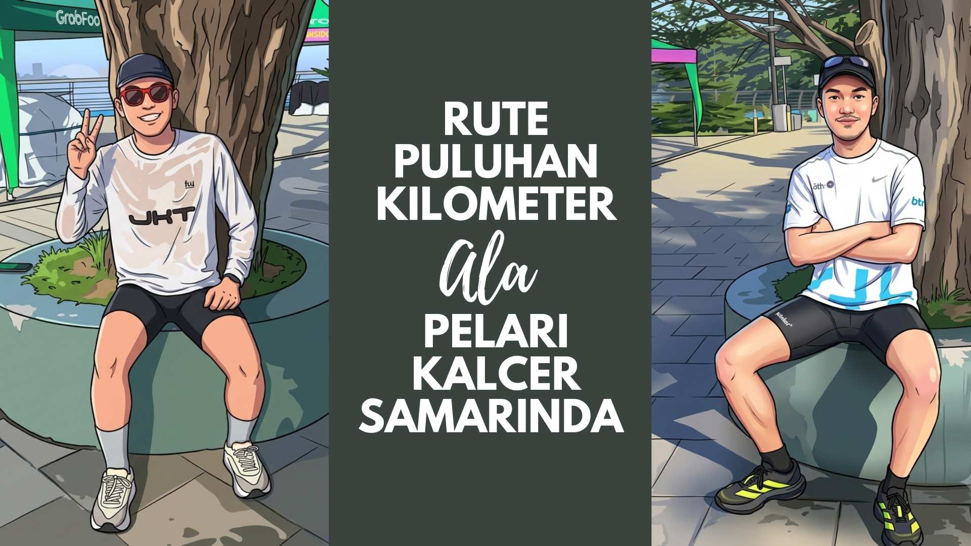 Rute Puluhan Kilometer ala Pelari Kalcer Samarinda