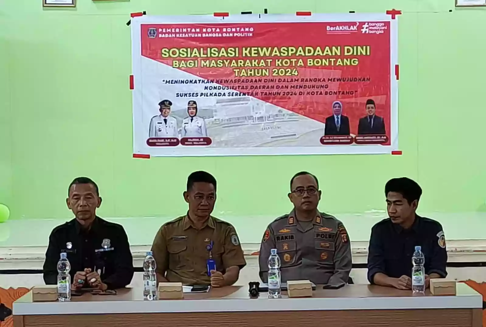 Ciptakan Suasana Kondusif saat Pilkada, Pemkot Bontang Sosialisasi Kewaspadaan Dini ke Masyarakat