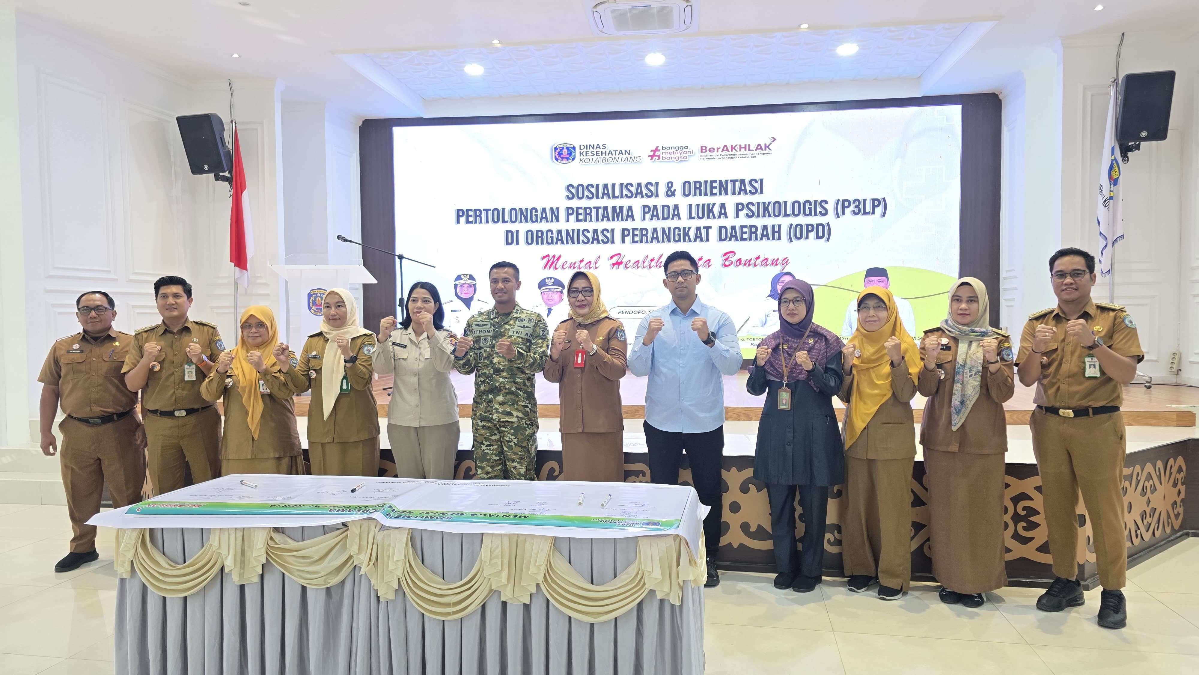 Dinkes Bontang Bentuk First Aider Kesehatan Mental di OPD, Cegah Gangguan Psikologis di Tempat Kerja