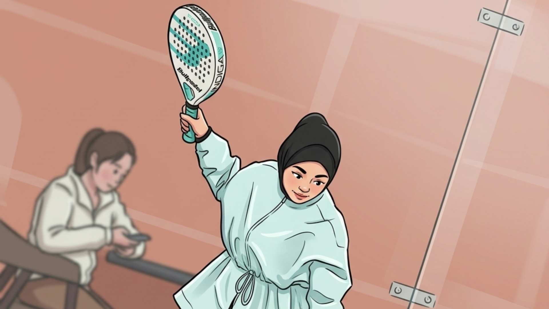 Para Ibu di Samarinda Main Padel, Pakai Brand Lokal dan Internasional di Momen Khusus