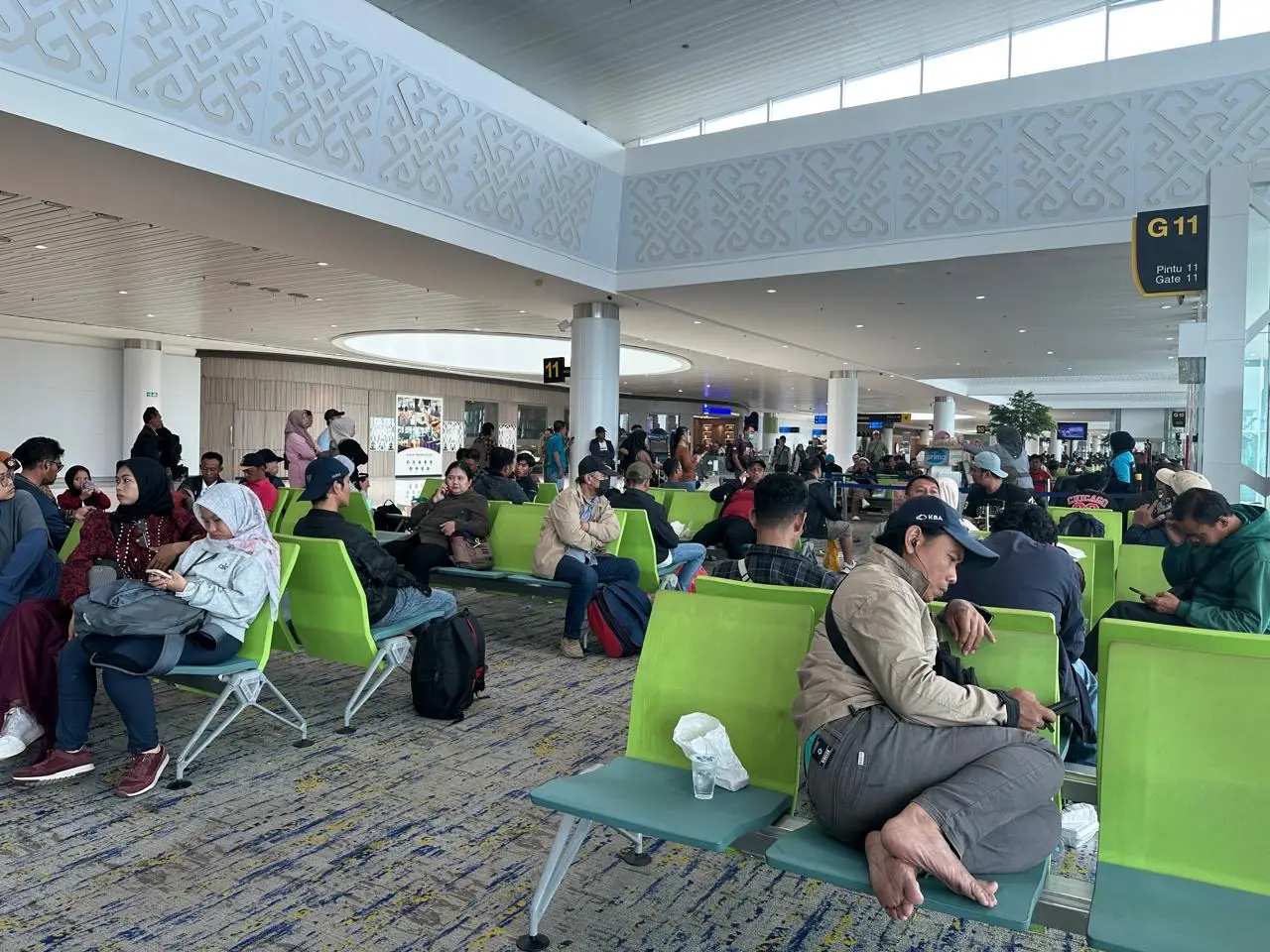 Libur Sekolah, Penumpang Bandara Balikpapan Naik 11.000 Orang per Hari