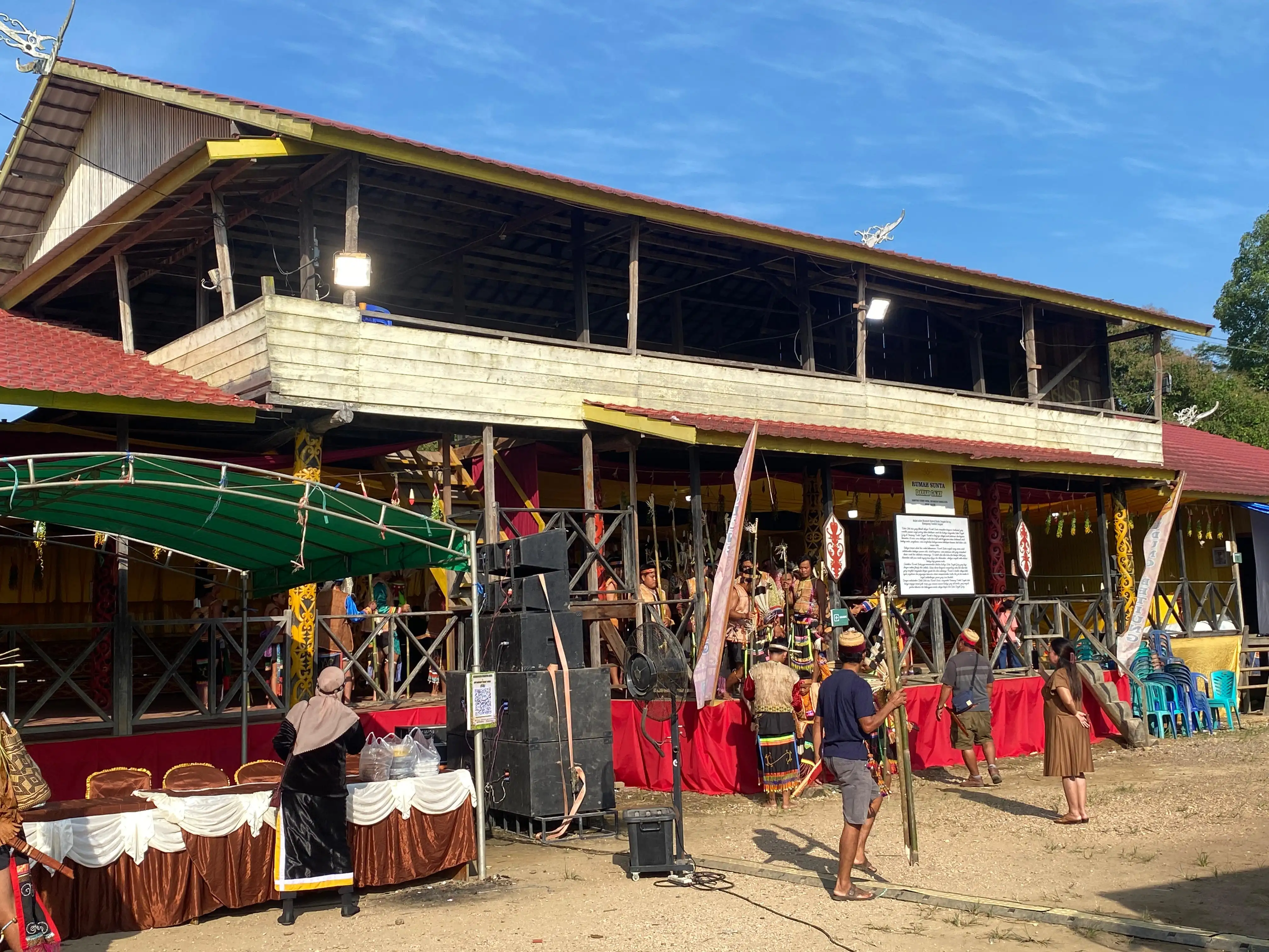 LAPORAN KHUSUS - Dari Festival Budaya Bekudung Betiung Tumbit Dayak di Berau: Sunta Jadi Saksi Proses Kedewasaan Remaja Dayak Gaai