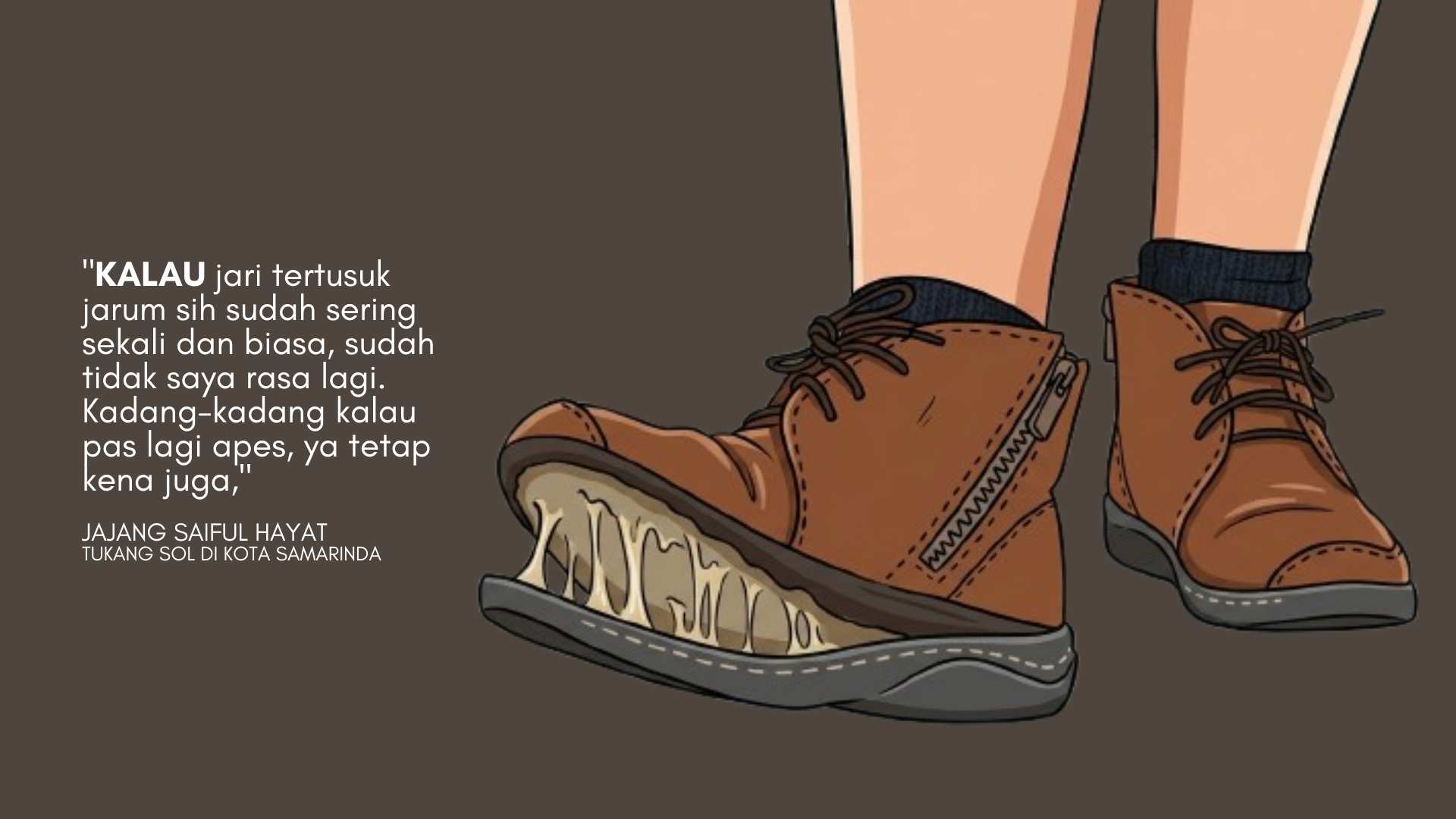 The Art of Repair Tukang Sol Samarinda: 13 Tahun Modal Otodidak