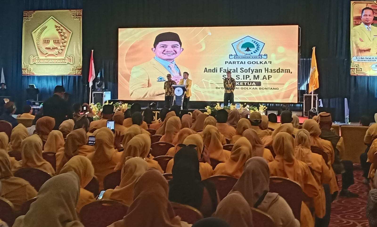 Andi Faiz Lanjutkan Kepemimpinan Golkar Bontang, Konsolidasi Menuju Target 9 Kursi