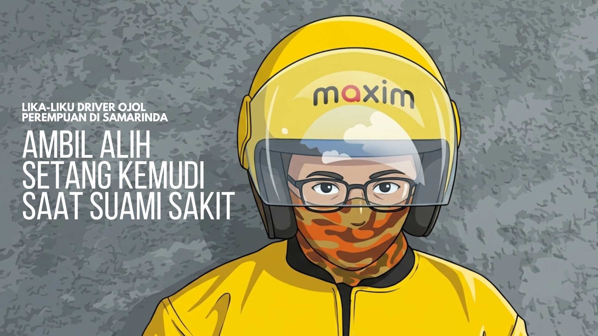 Lika-Liku Driver Ojol Perempuan di Samarinda: Ambil Alih Setang Kemudi saat Suami Sakit