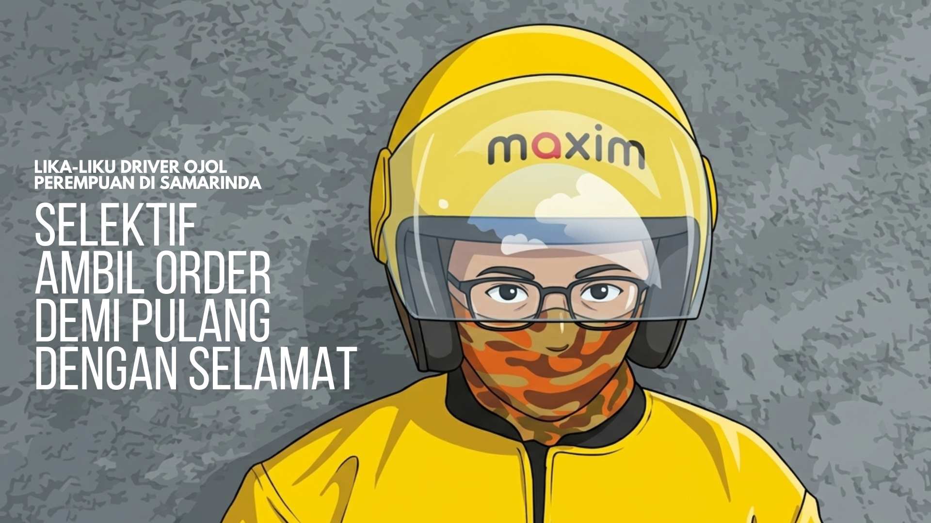 Lika-Liku Driver Ojol Perempuan di Samarinda: Selektif Ambil Order Demi Pulang dengan Selamat