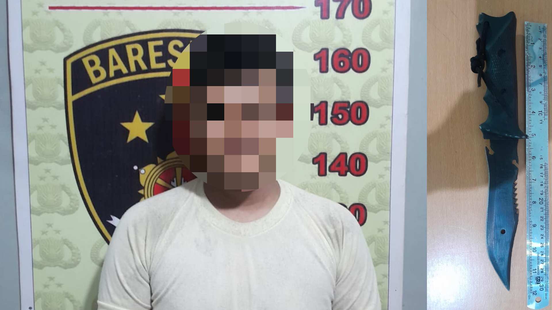 Candaan Bau Kentut Berujung Dendam, Pria di Samarinda Tusuk Mantan Rekan Kerja dengan Sangkur