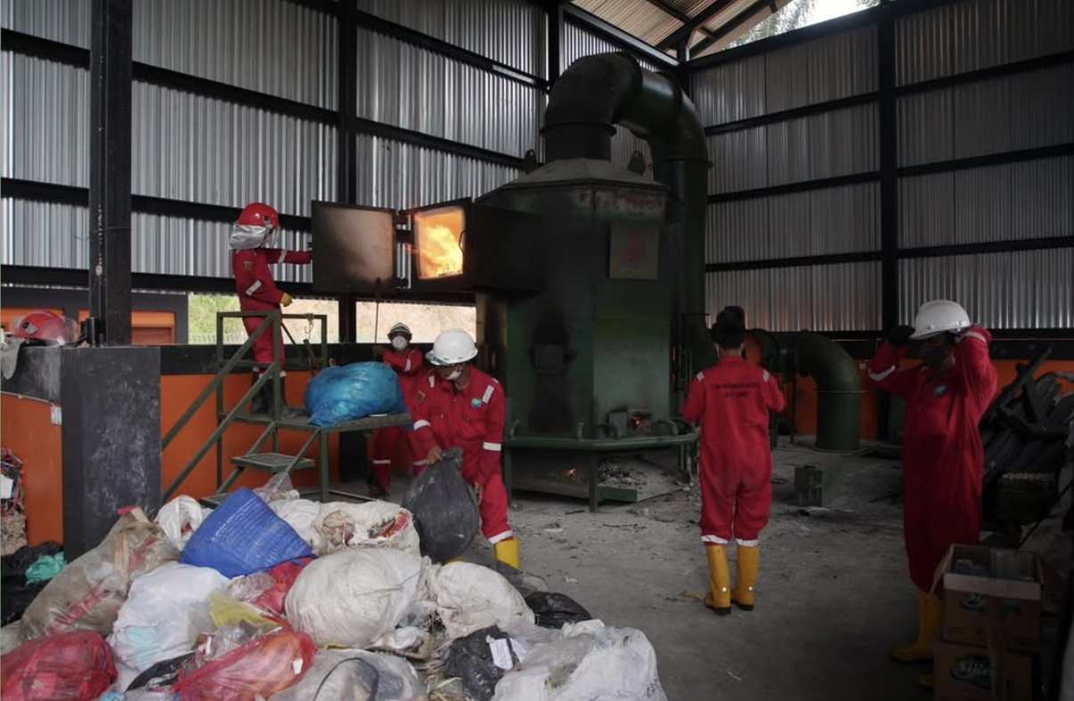 1 Insinerator Beroperasi, 8 Ton Sampah di Samarinda Teratasi
