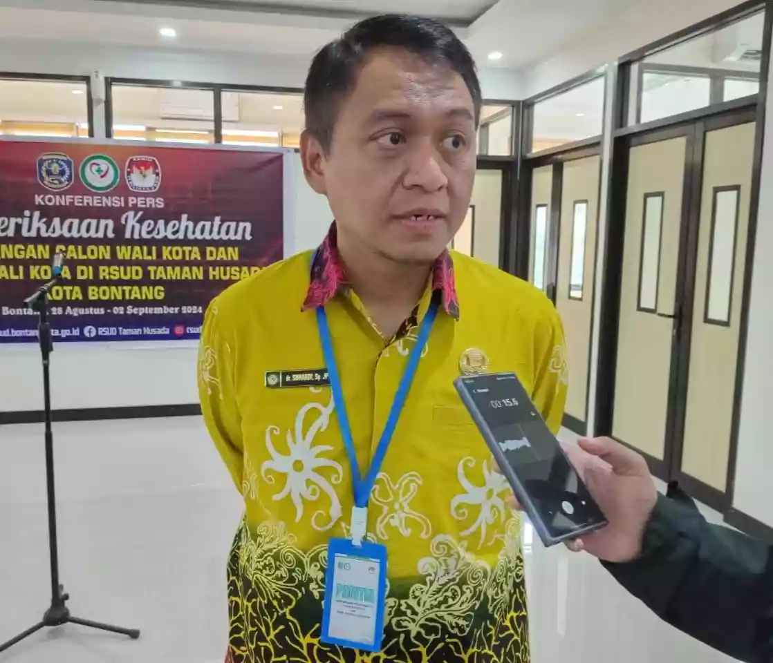 RSUD Taman Husada Siapkan 16 Dokter Spesialis dan  111 Tim Pendukung Cek Kesehatan Bapaslon Pilkada Bontang