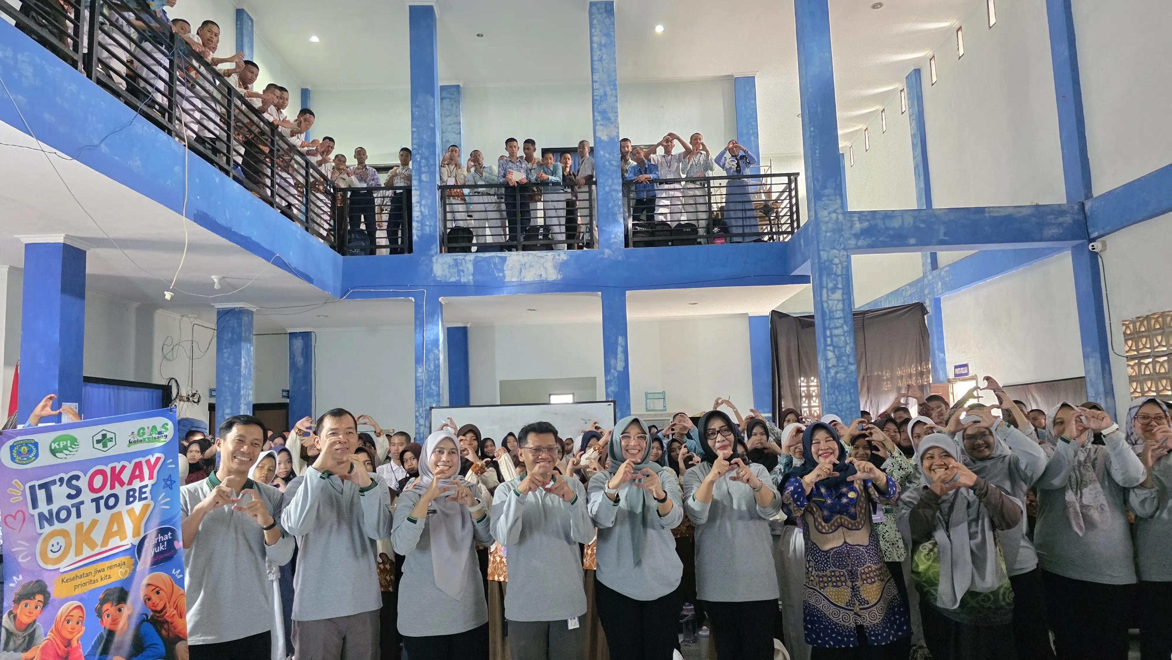 KPI Perkuat Program CSR Lewat Edukasi Mental Health di SMKN 2 Bontang