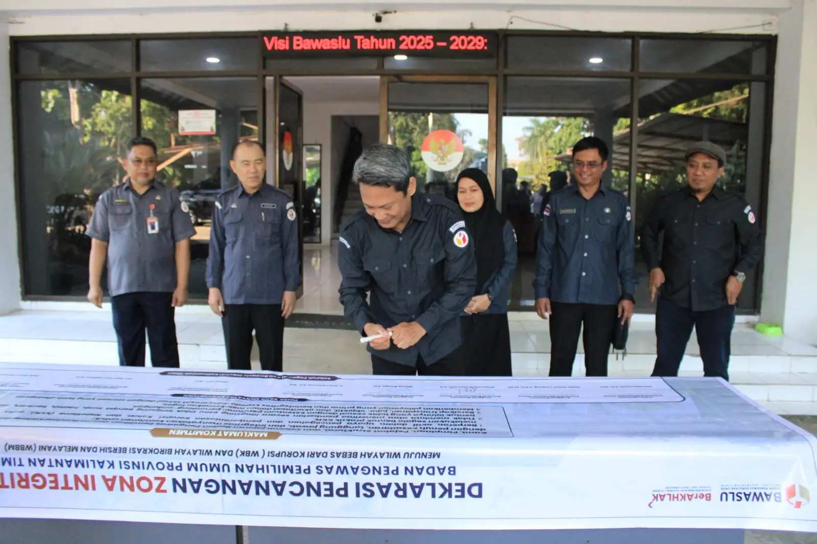 Bawaslu Kaltim Canangkan Zona Integritas