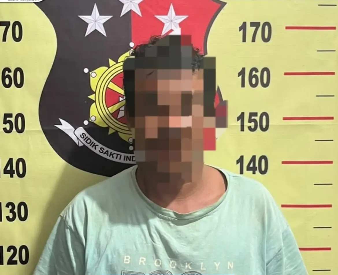 Jadi Kurir, Sopir di Kukar Simpan Sabu di Daun Sawit