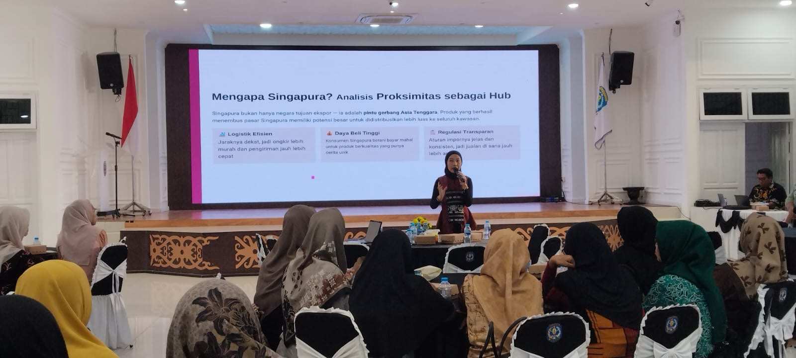 PT KNI Buka Akses Pasar Global, Bekali 50 UMKM Bontang Strategi Ekspor ke Singapura