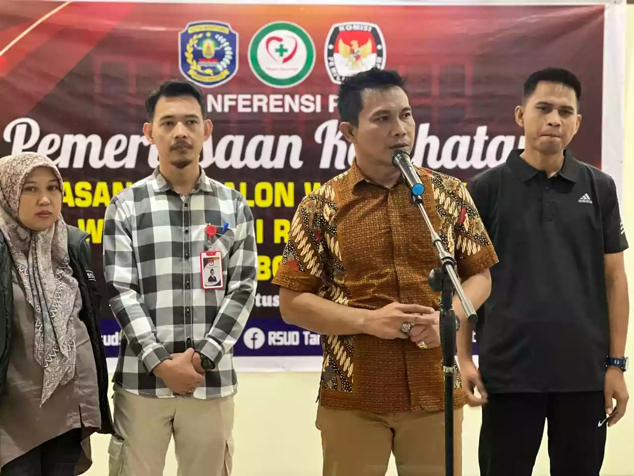 Jalani Tes Kesehatan Ikut  Pilkada Bontang, Nasrullah : Ini Rezeki Punya Pengalaman Begini, Mudahan Rezeki Juga Bisa Menang