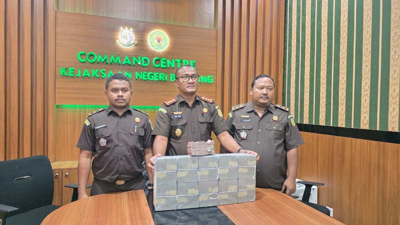 Kejari Bontang Pulihkan Rp548,7 J uta dari Kasus Korupsi Bimtek Dishub
