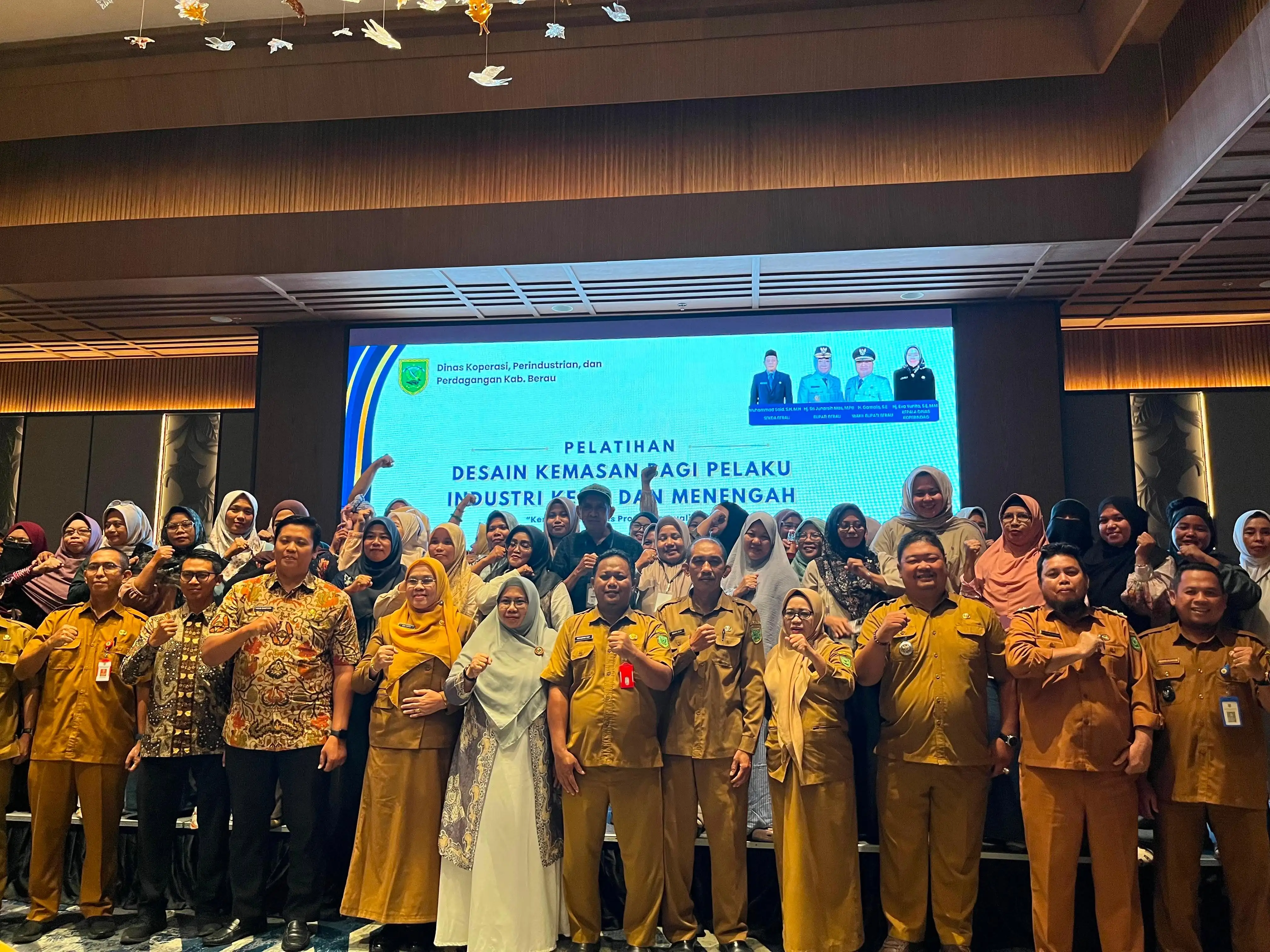 60 Pelaku IKM Berau Diajari Desain Kemasan Produk Eksklusif