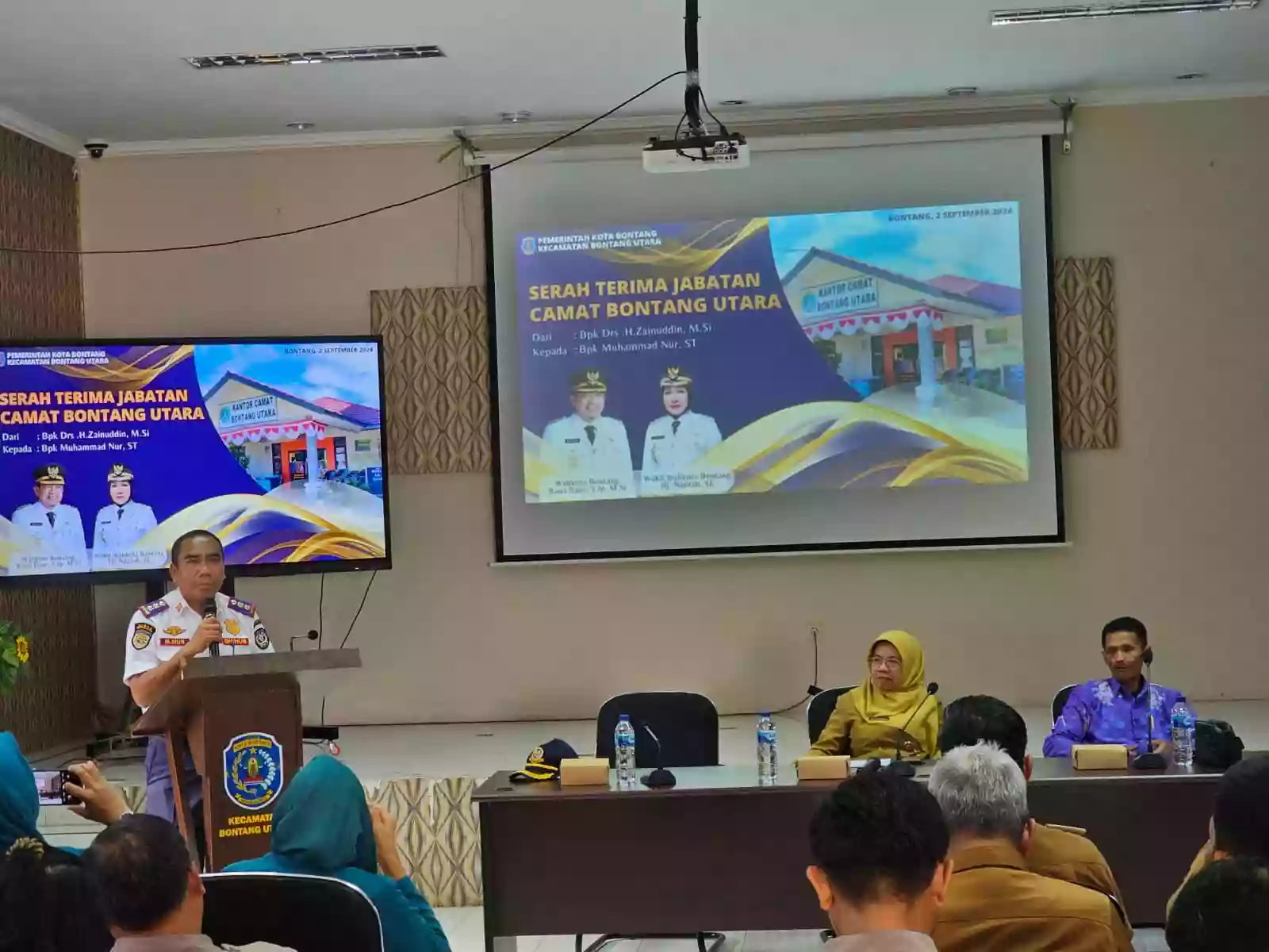 Muhammad Nur Resmi Gantikan Zainuddin Jadi Camat Bontang Utara