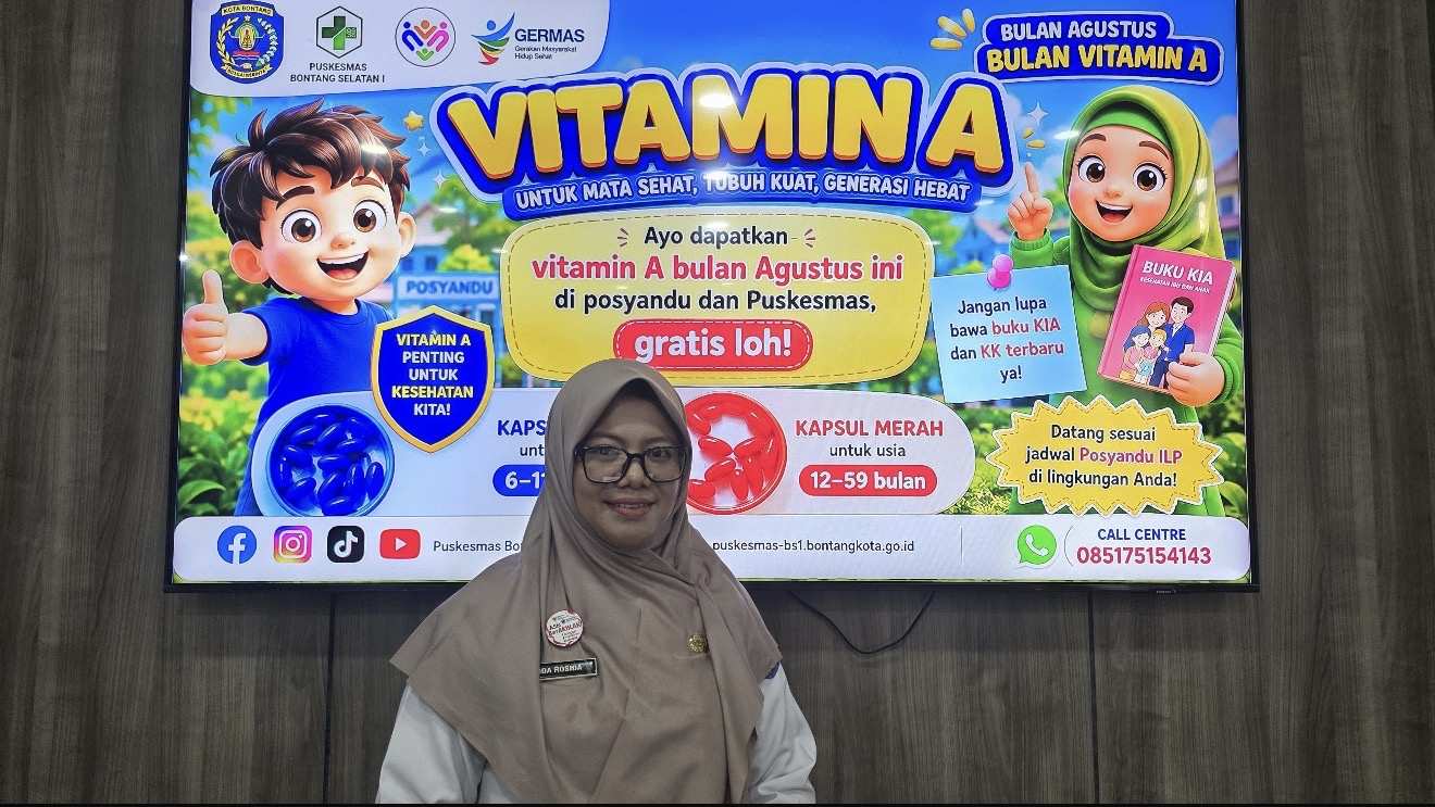 Bulan Vitamin A Dimulai, Puskesmas Bontang Selatan I Ajak Orang Tua Datang ke Posyandu