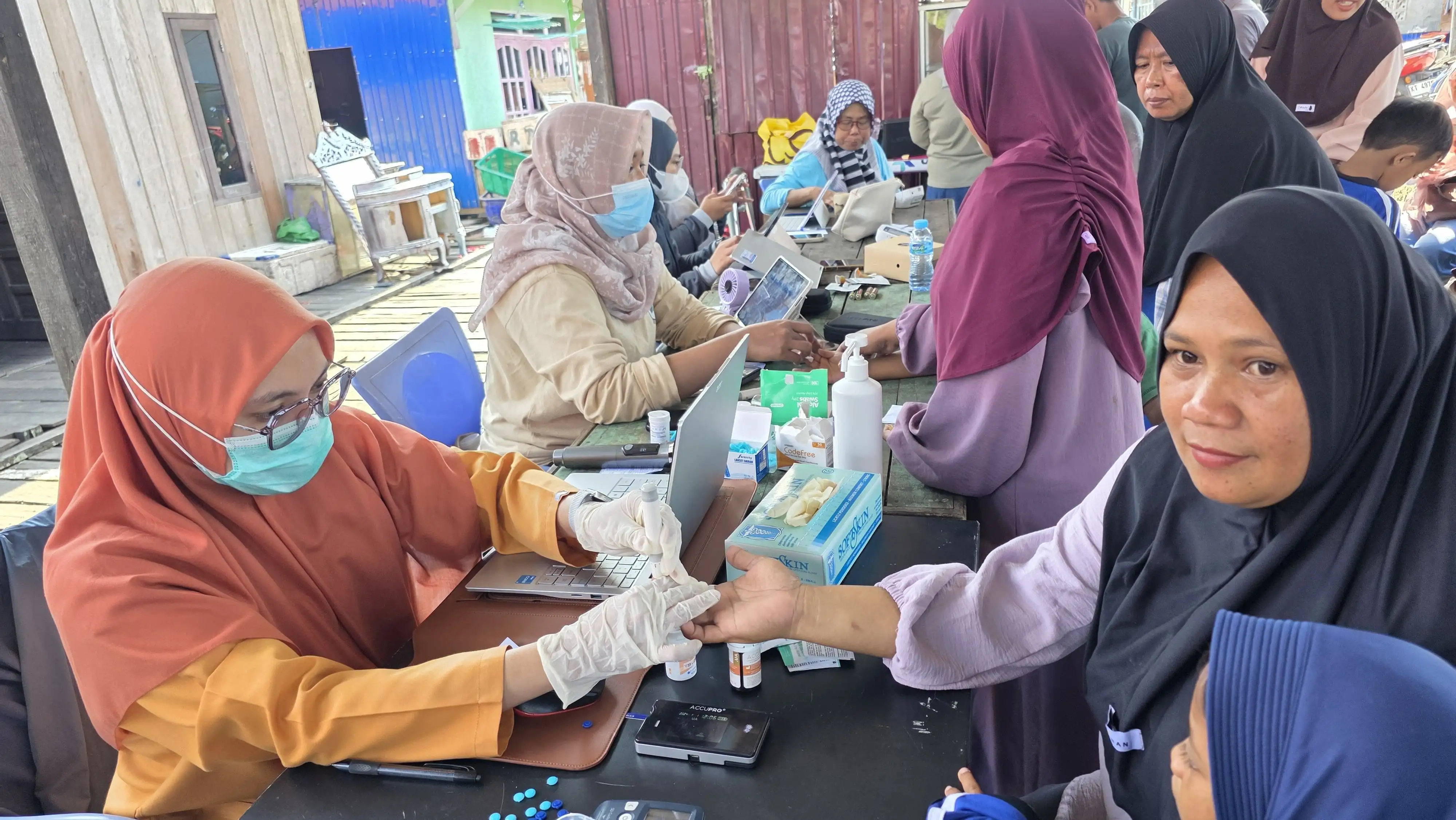 Skrining Jemput Bola, Puskesmas Bontang Selatan II Sasar Warga Kontak Erat Pasien TB