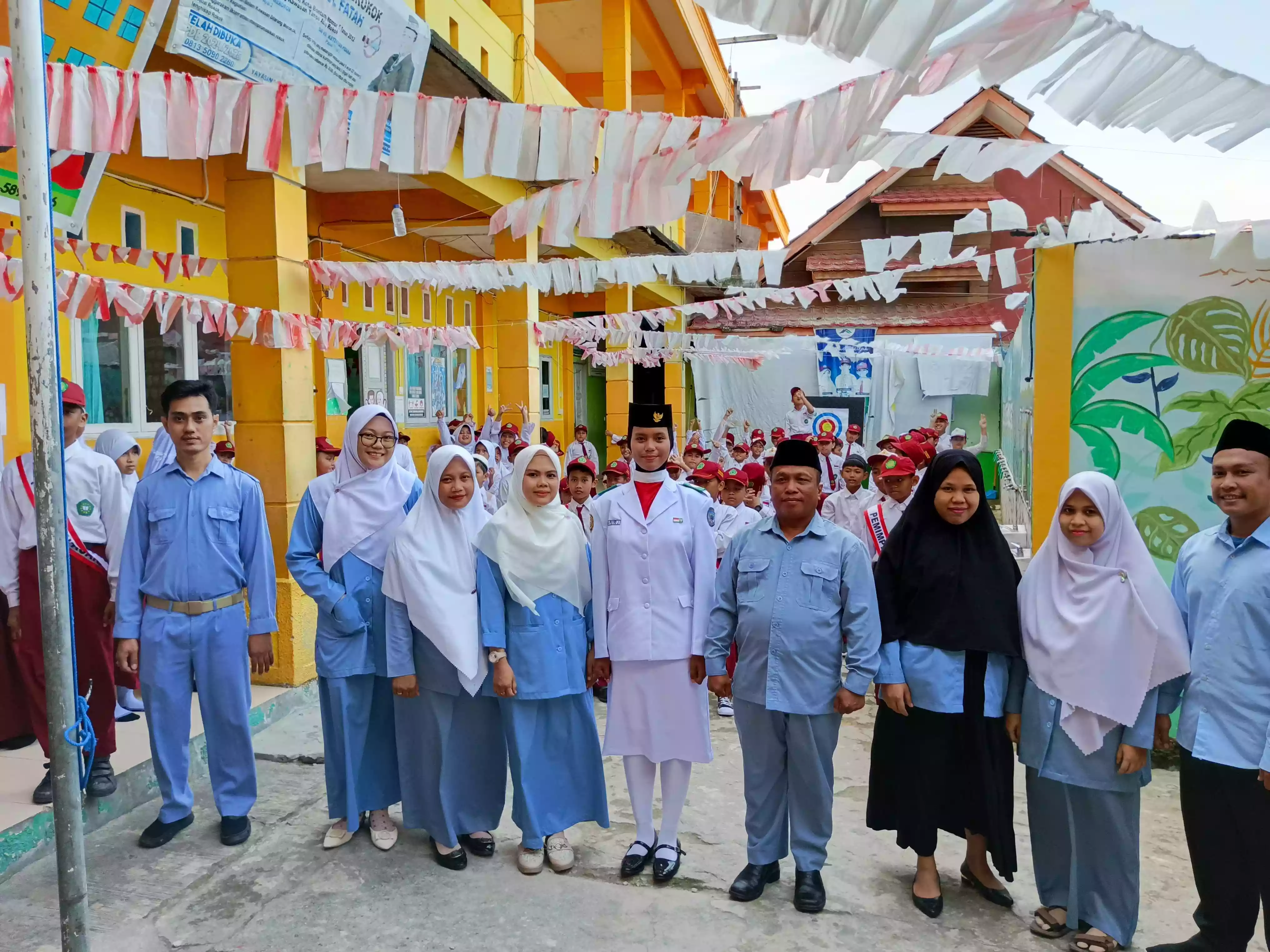 Berikan Motivasi, SD Islam Nurul Fatah Loktuan Undang Alumni Velyna Paskibraka Bontang