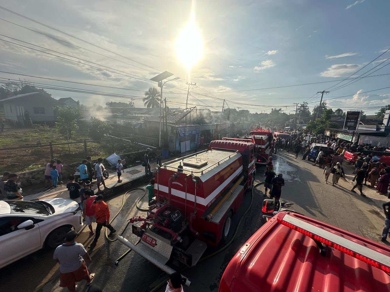 Musim Kemarau Memuncak—sub Disdamkarmat Berau Ingatkan Warga Waspada Kebakaran