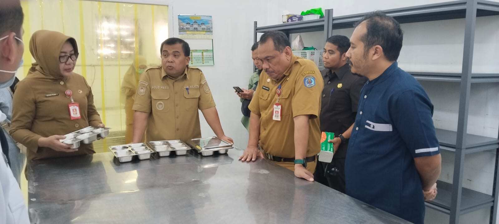 Pemkot Bontang Jamin Keamanan MBG, Sidak Dapur SPPG Bontang Selatan