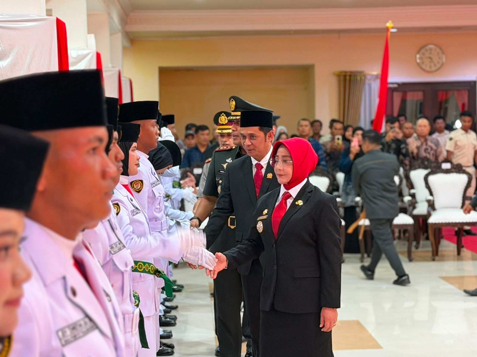35 Paskibraka Berau Dikukuhkan, Bupati Pesan Jalankan Tugas dengan Semangat