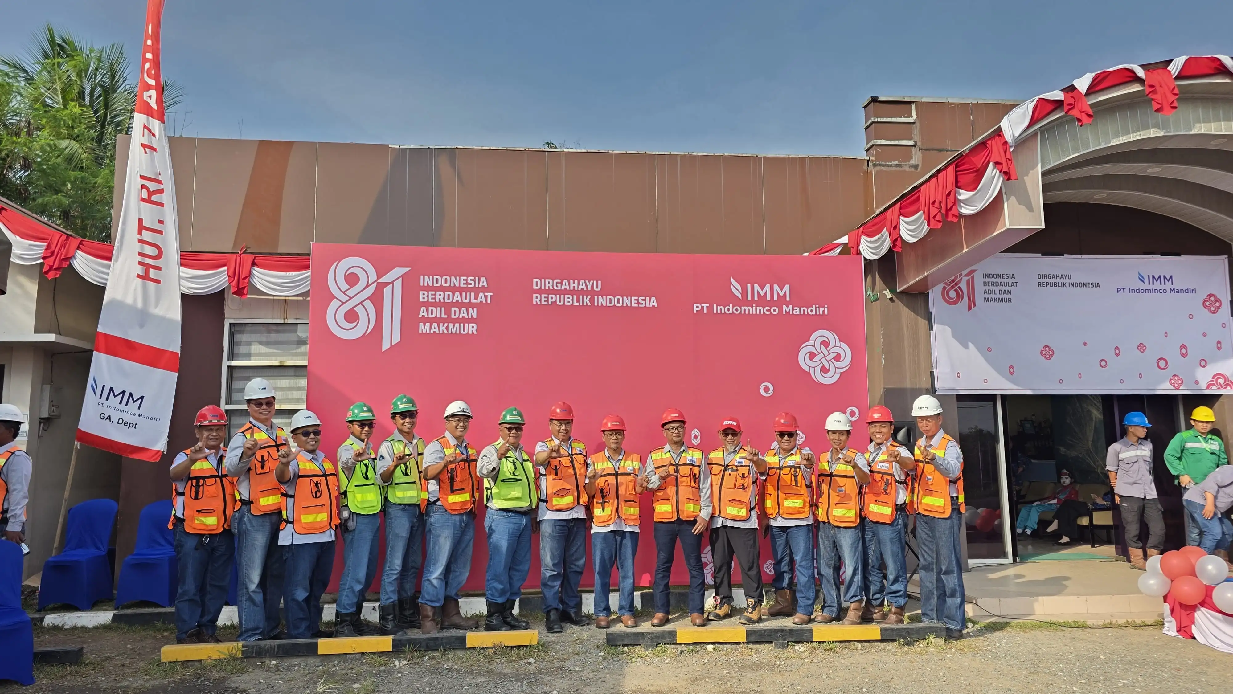 HUT ke-81 RI Jadi Momentum PT Indominco Mandiri Perkuat Semangat Ketangguhan di Usia 29 Tahun