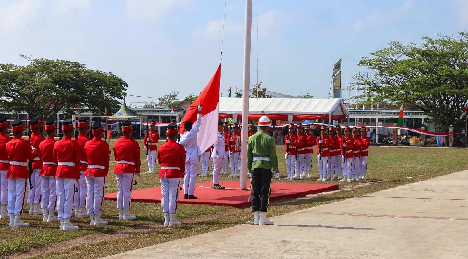 Seperti Apa Perayaan Upacara HUT ke-81 RI di Bontang ?