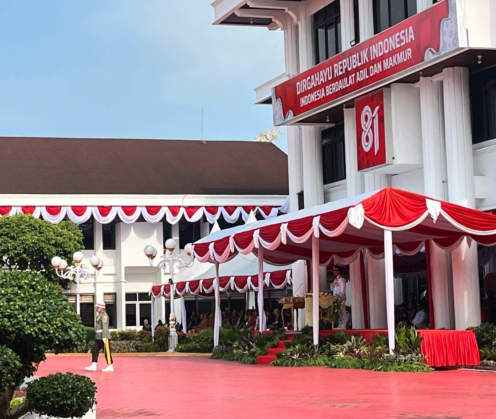 HUT ke-81 RI di Balikpapan Tetap Khidmat Meski Upacara Digelar Sederhana