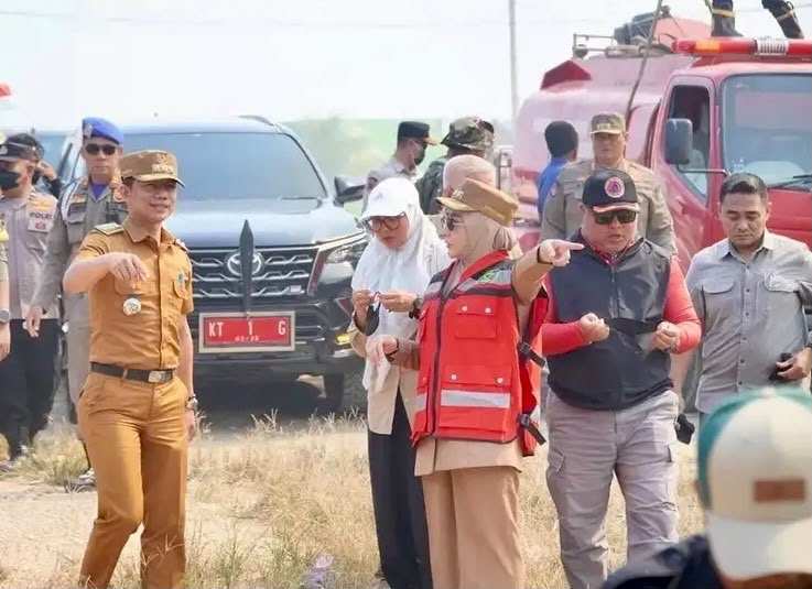 Karhutla Meluas, Bupati Berau Todong Bantuan Perusahaan untuk Pemadaman