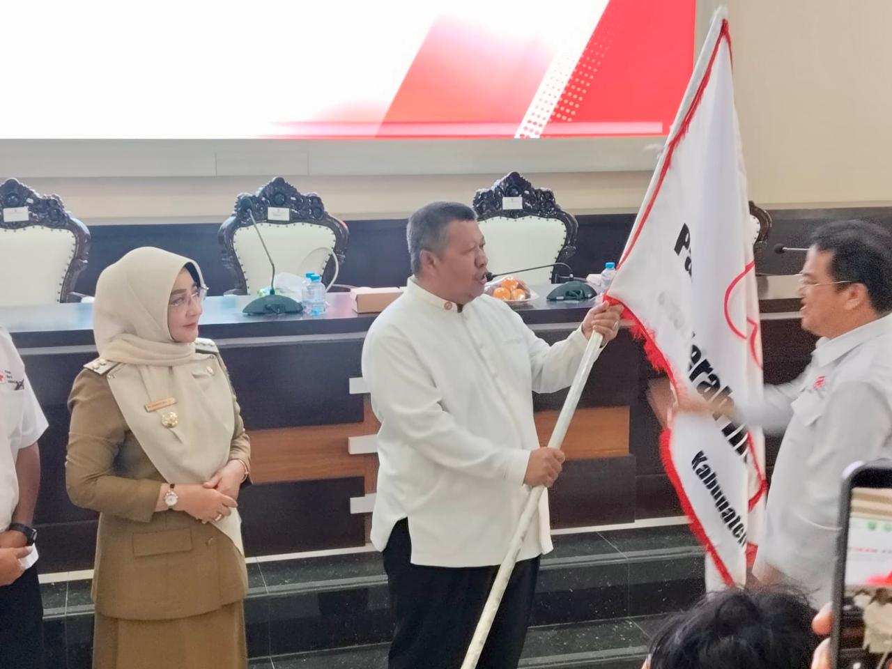 Bupati Berau Tantang Ketua PMI Baru Komitmen ke Jalur Lebih Baik