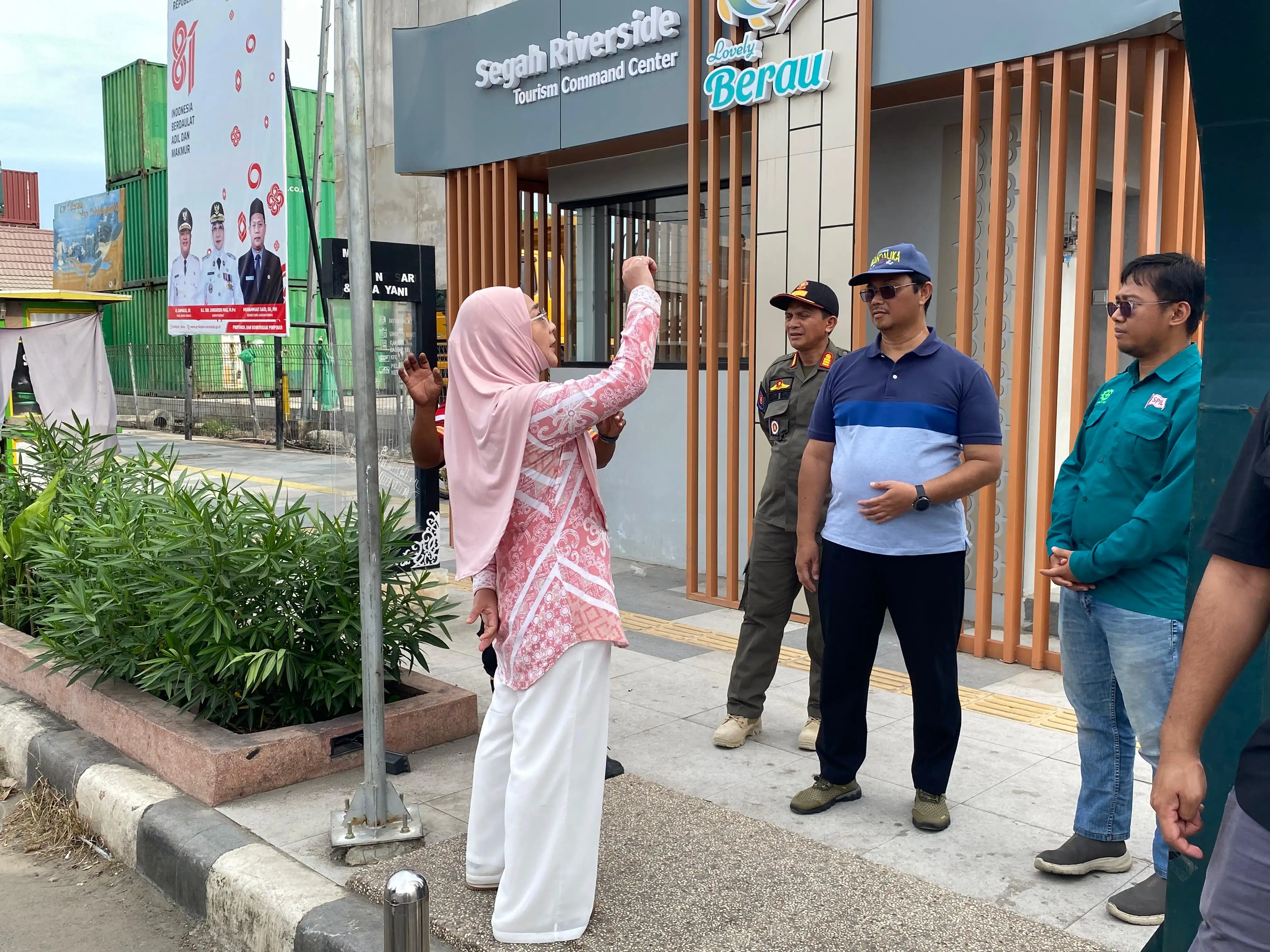 Pos Terpadu Tourism Command Center Segah Riverside Berau Segera Beroperasi