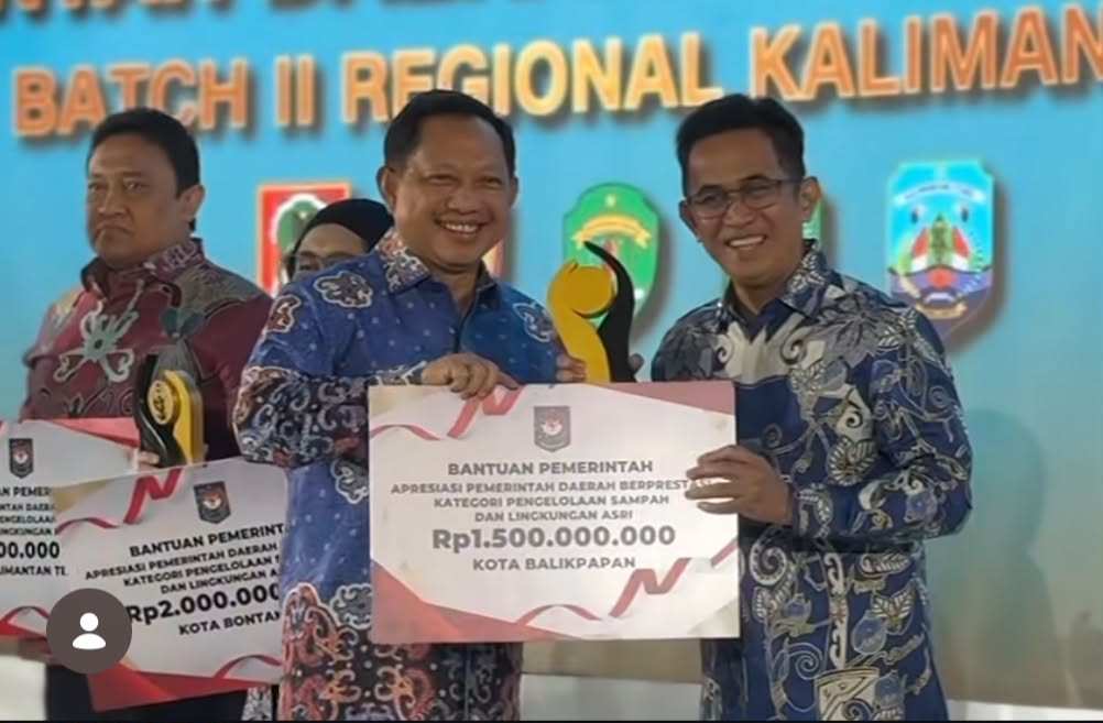 Penghargaan Kota Terbaik II Jadi Pemicu Balikpapan Perkuat Pengelolaan Sampah