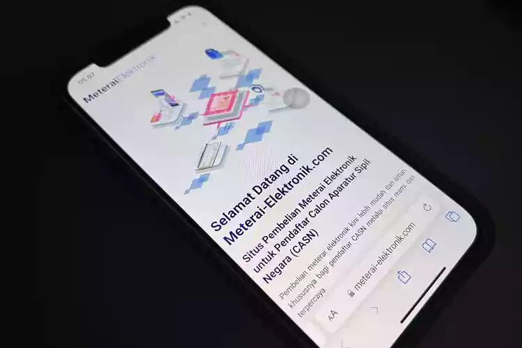 Website Meterai-Elektronik.com Kembali Aktif: Panduan Pembelian e-Meterai untuk CPNS 2024