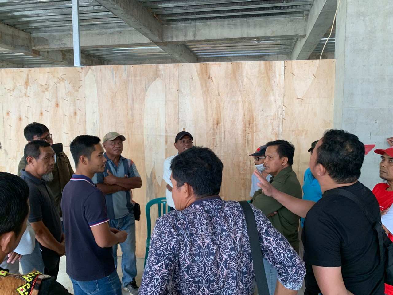 Akses Gedung Frozen Food Balikpapan Regencency Disoal, Warga dan Kontraktor Sempat Bersitegang