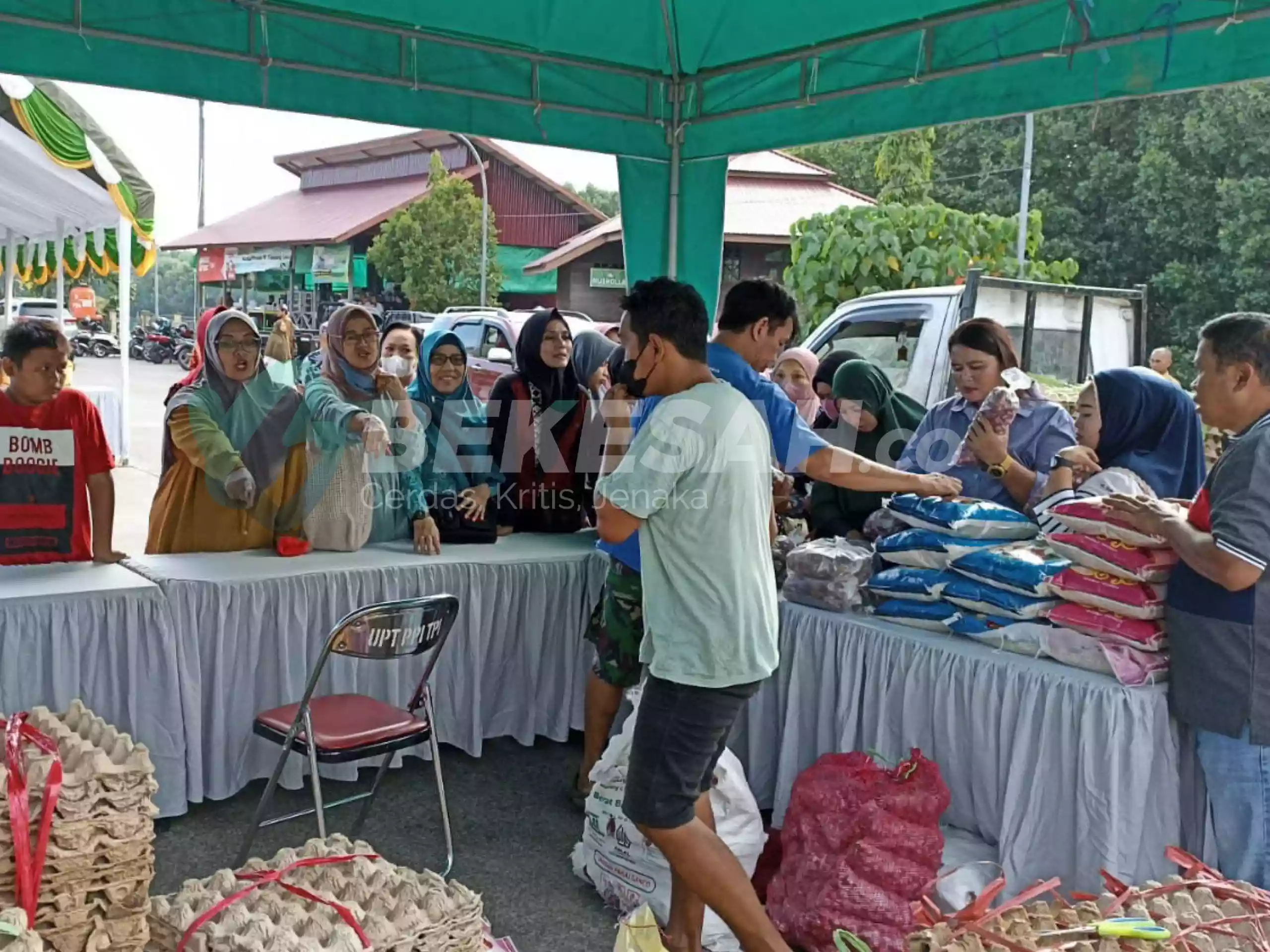 Pemkot Bontang Gelar Gerakan Pangan Murah di Lapangan Rudal 14 September 2024