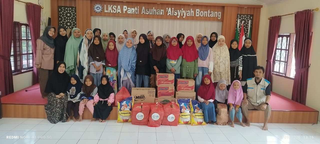 Menebar Berkah, Menyemai Harapan: YBM PLN UP3 Bontang Hadir untuk Panti Asuhan Aisyiyah