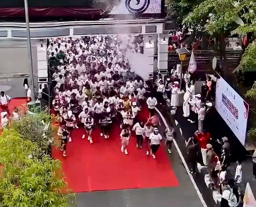 Sempat Tertunda, 2.200 Pelari Ramaikan Bupati Berau Independence Run 2026
