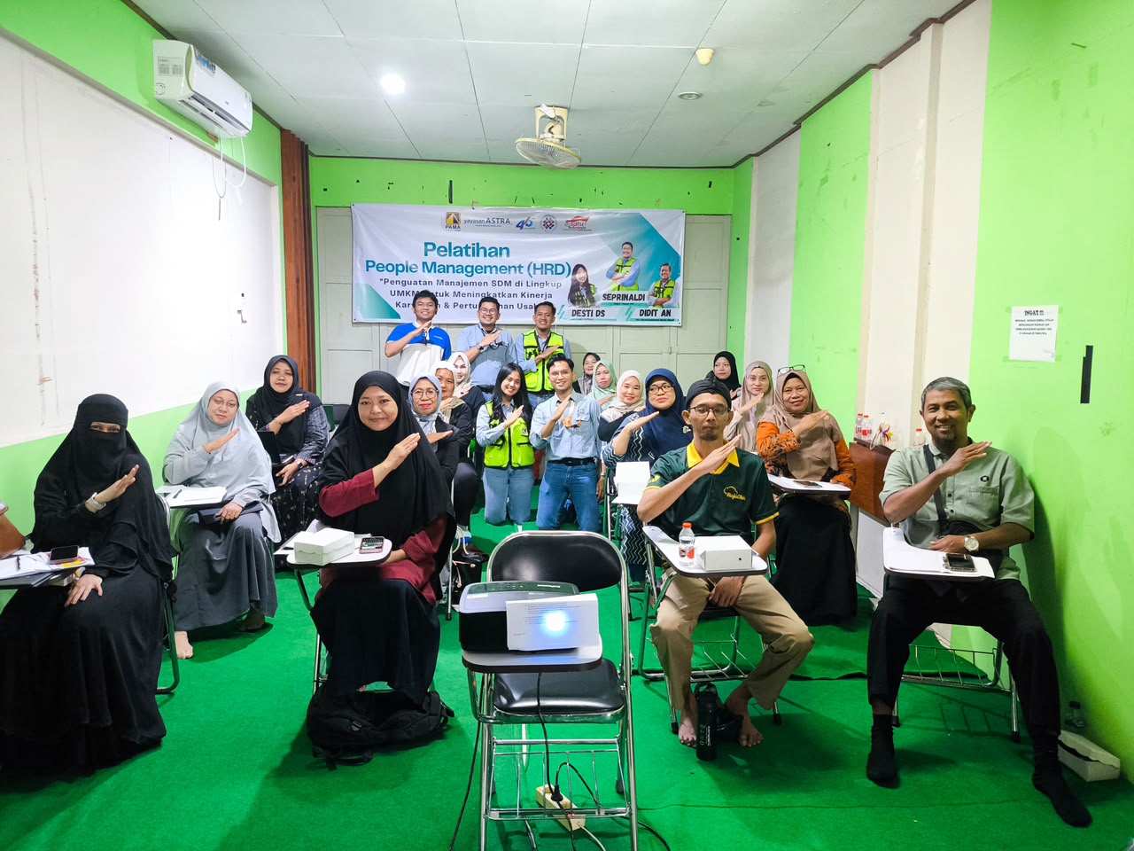 PAMA INDO Bekali 16 UMKM Binaan Cara Kelola Karyawan Secara Profesional