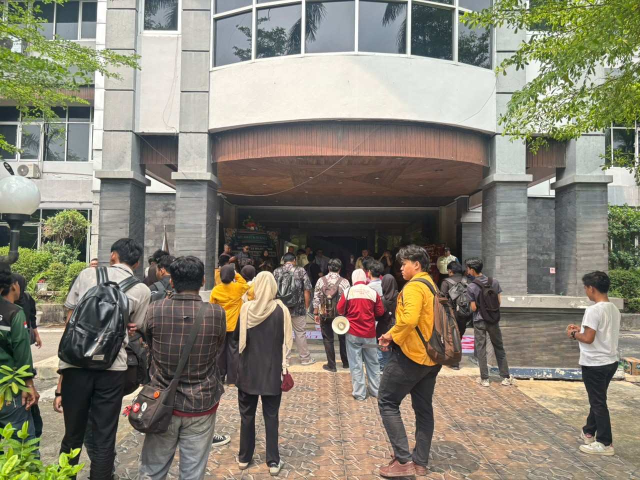 Ini Kata Sekretaris Senat Unmul usai di Demo Aliansi Mahasiswa