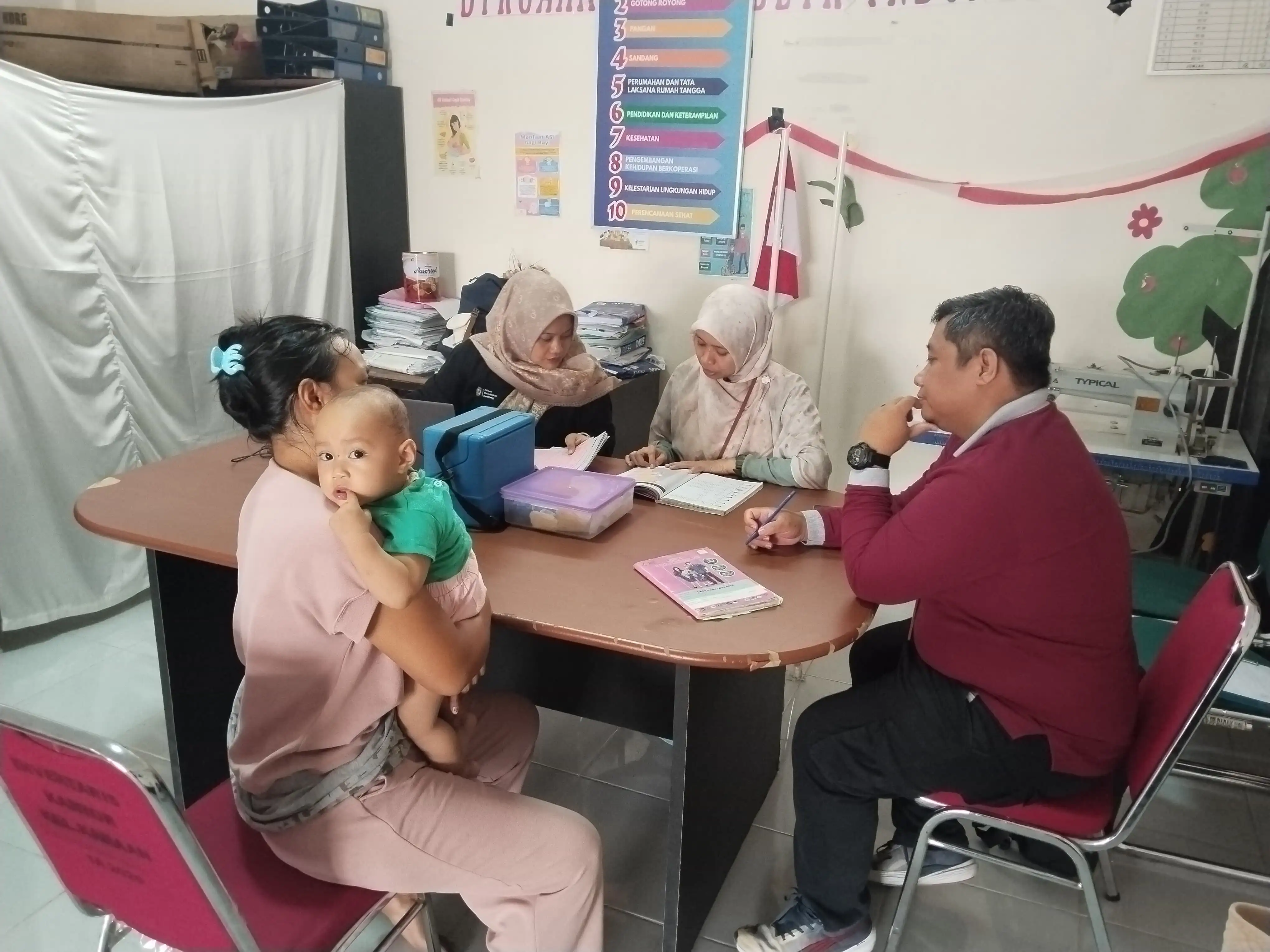 Optimalkan Layanan Sepanjang Siklus Hidup, Puskesmas Bontang Barat Dorong Warga Rutin ke Posyandu ILP